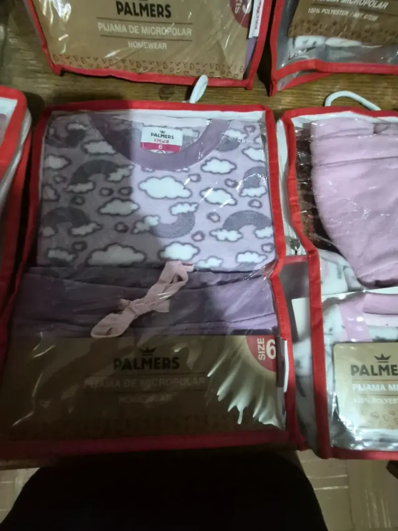 Pijama micropolar rosa para mujer Palmers - 3