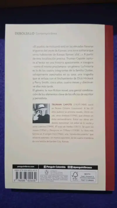 Libro 'A Sangre Fría' de Truman Capote - miniatura 2