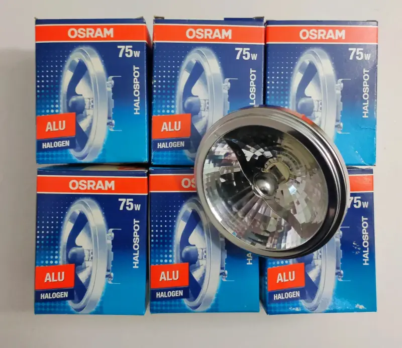 Pack de 6 lámparas halógena Osram Halspot 75W - 2