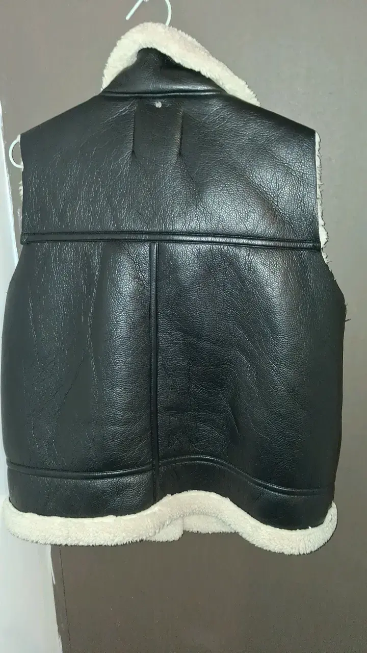 Chaqueta de cuero sintético c forro de lana Foster - 5
