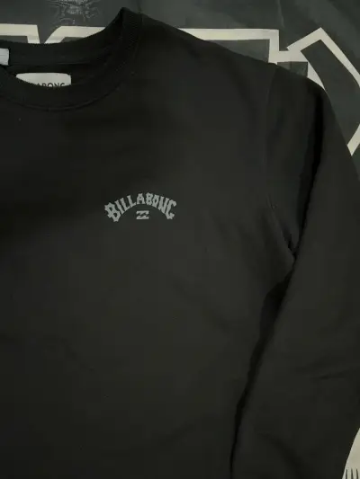 Polerón negro Billabong para hombre - miniatura 3
