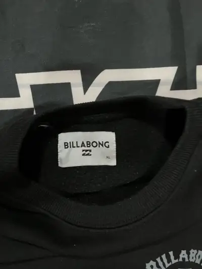 Polerón negro Billabong para hombre - miniatura 4