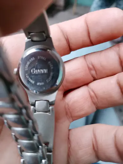 Reloj de pulsera Gianni de acero inoxidable - miniatura 2