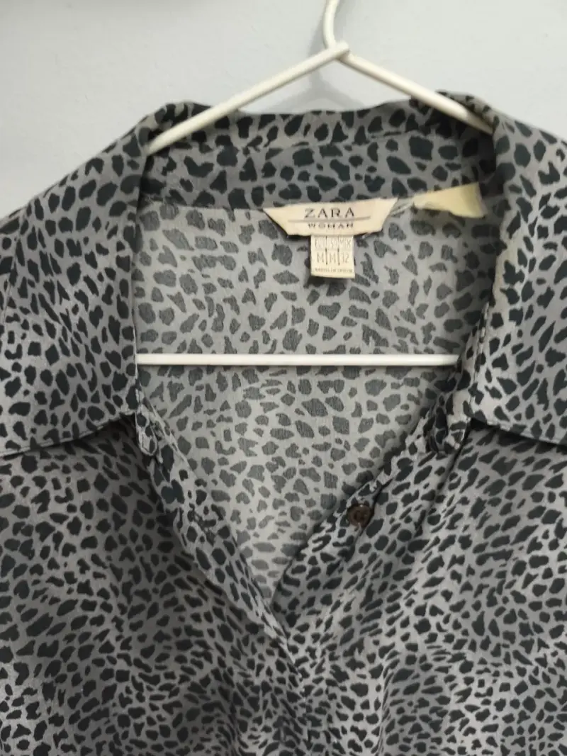 Blusa estampada animal print Zara - 2