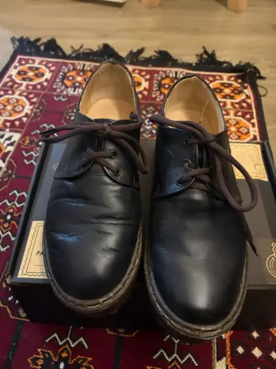Zapatos de cuero negro Los Josefinas - miniatura 1