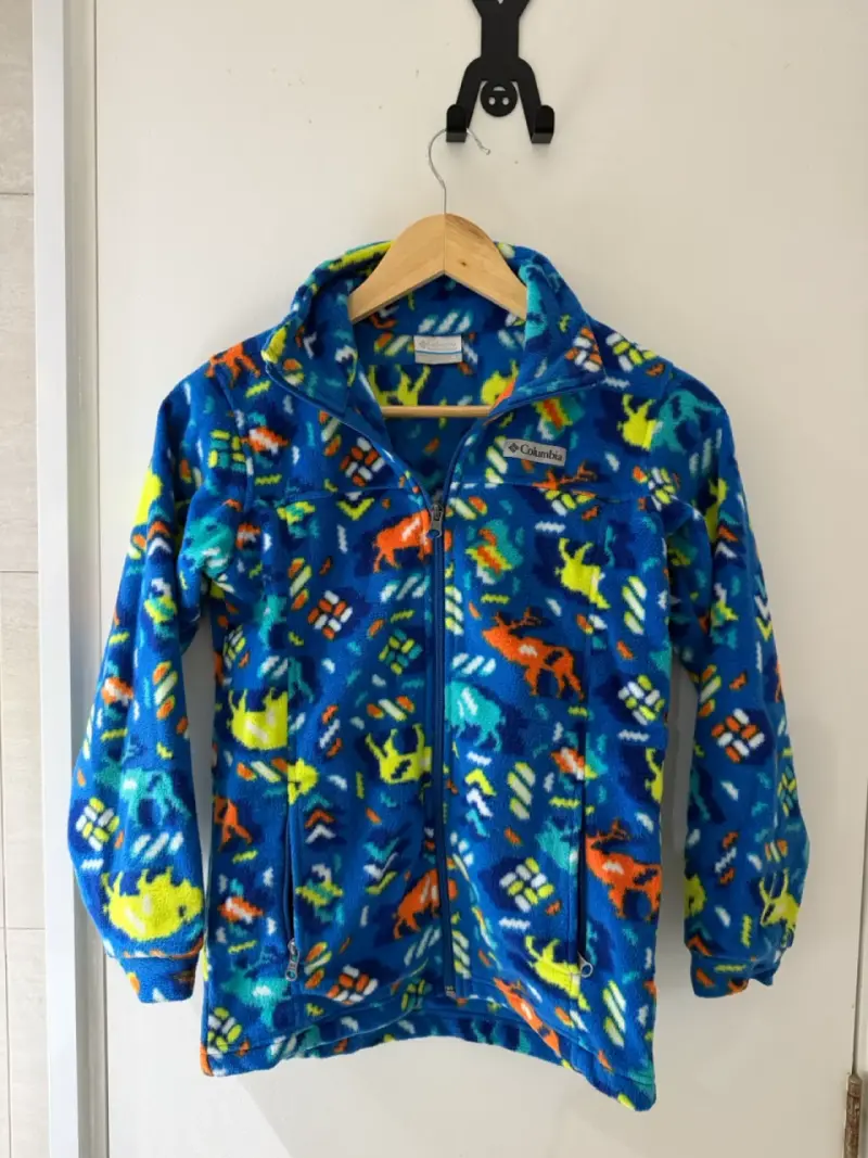 Chaqueta polar infantil Columbia con diseño de dinosaurios - 1