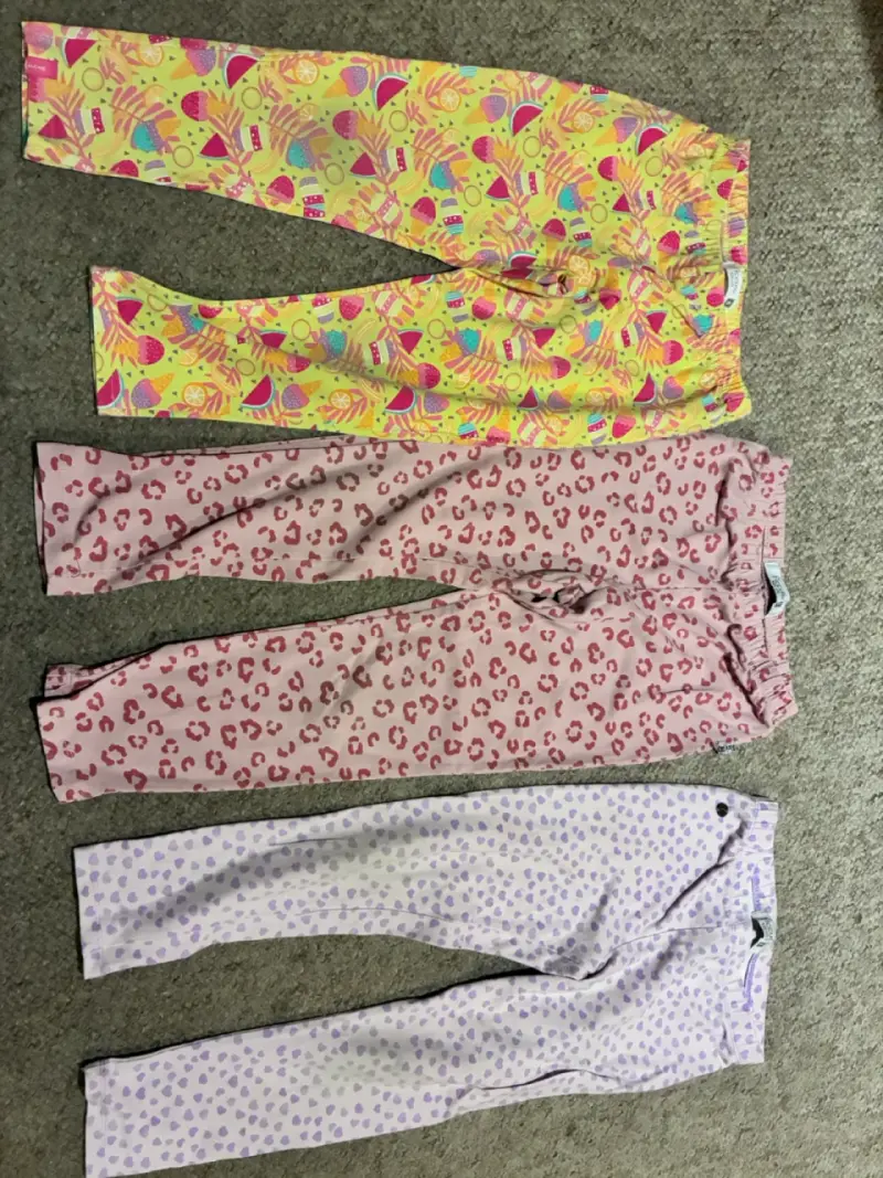 Set de 3 calzas para niñas T6, Ficcus - 2
