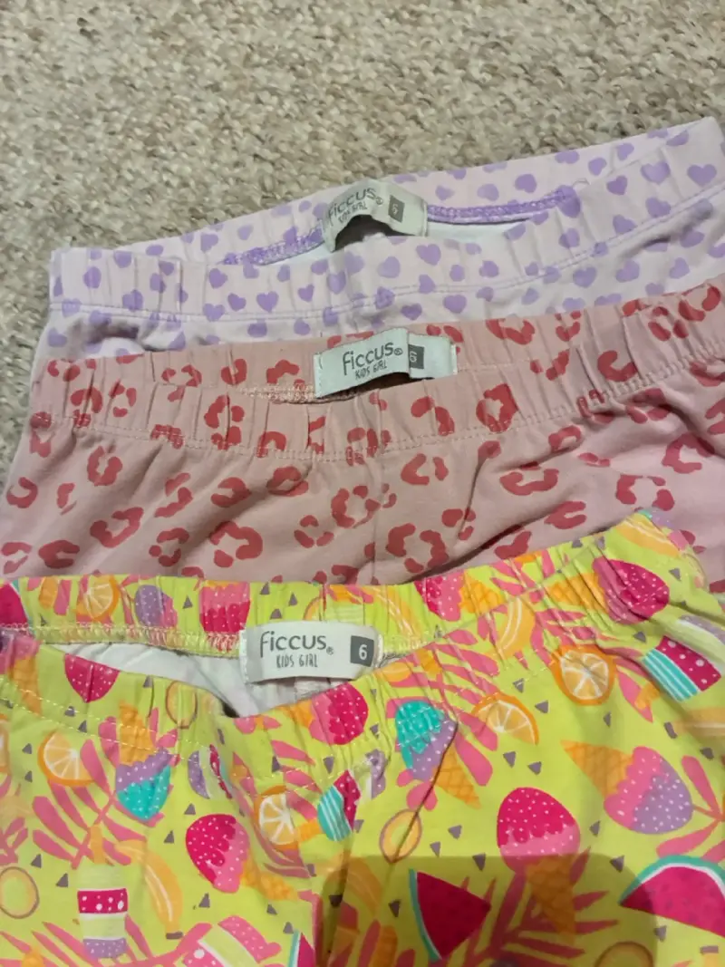 Set de 3 calzas para niñas T6, Ficcus - 3