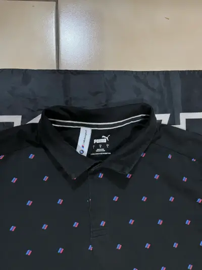 Polera Polo Negra Puma BMW para Hombre - miniatura 3