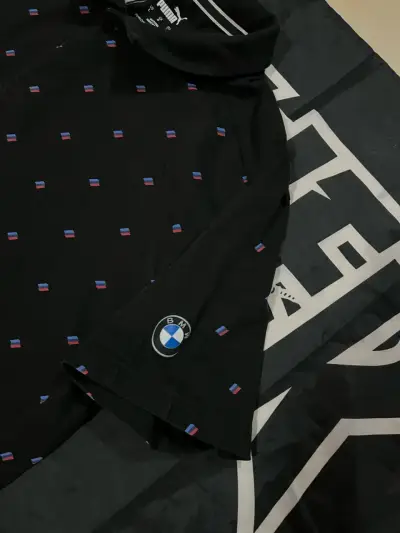 Polera Polo Negra Puma BMW para Hombre - miniatura 4