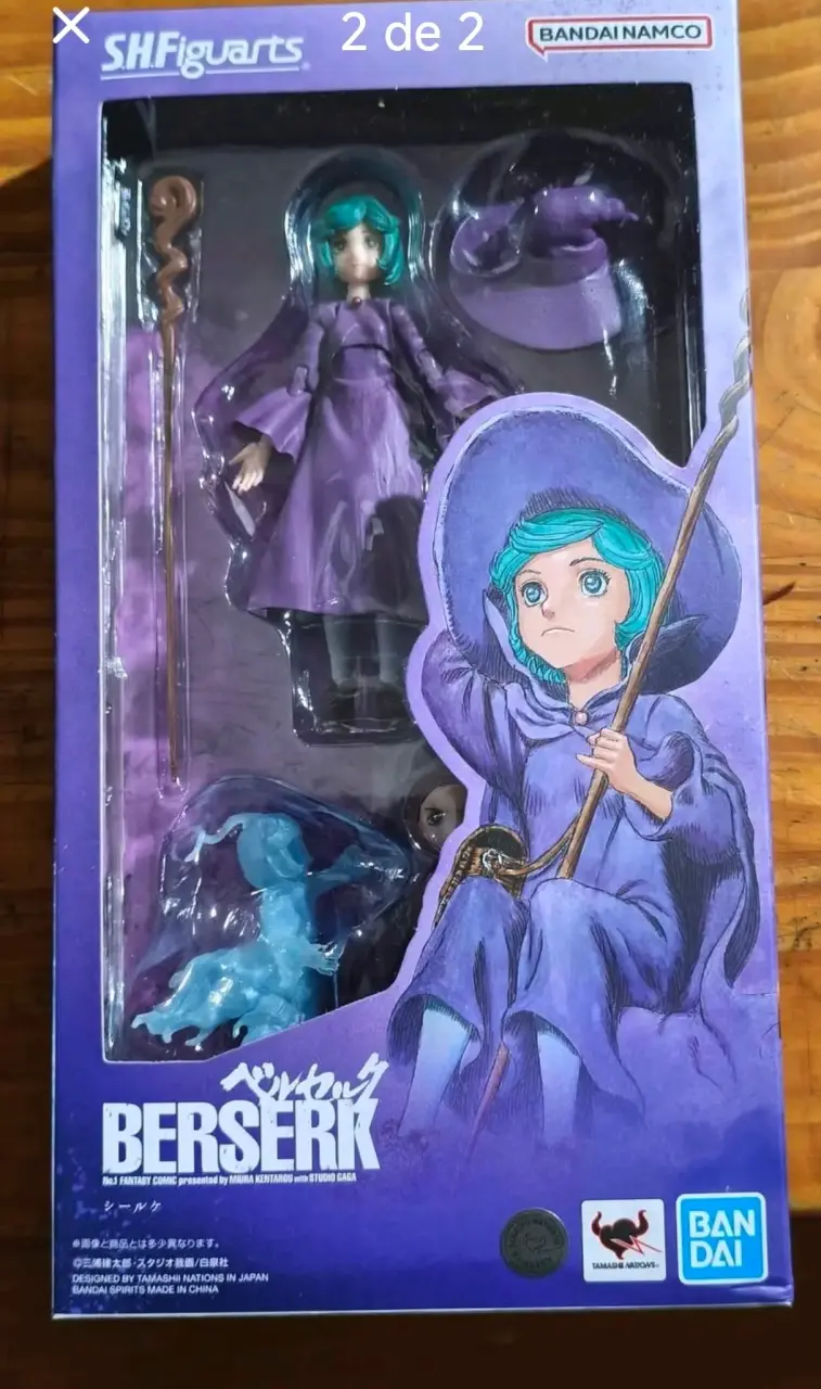 Figura de acción Schierke Berserk S.H. Figuarts