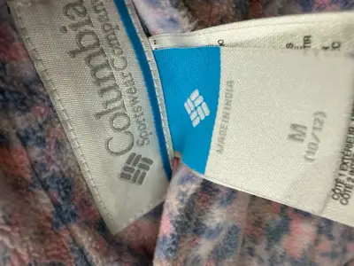 Chaleco sin mangas Columbia rosa para niña - miniatura 3
