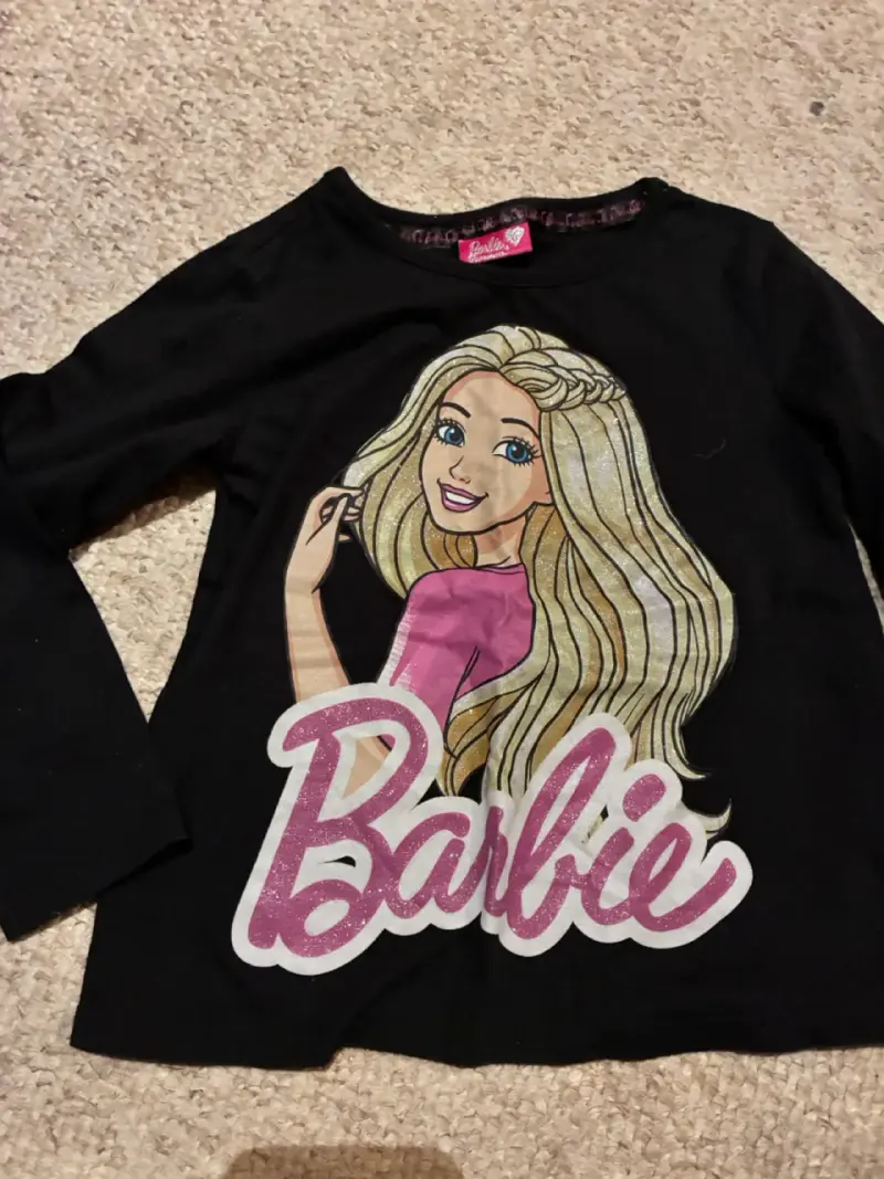 Polera manga larga Barbie T6 - 1