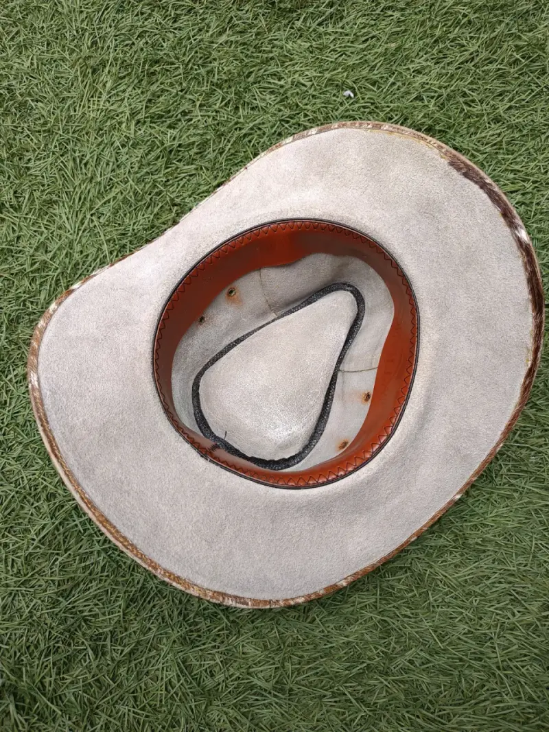 Sombrero vaquero de piel auténtica - 2