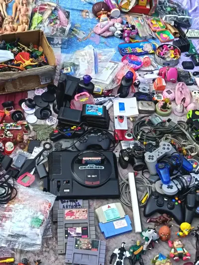 Consola Sega Genesis con juegos y accesorios - miniatura 1