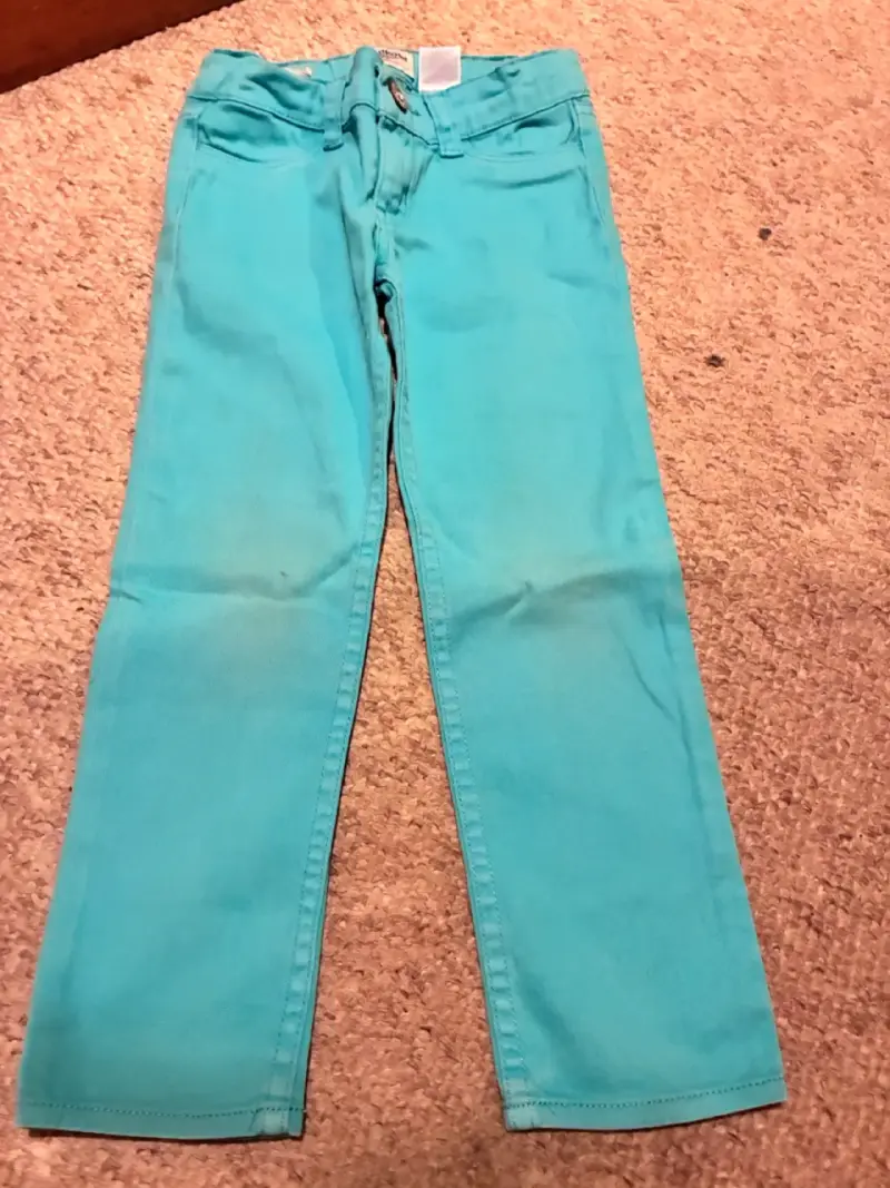 Pack de 2 pantalones niña, T5, como nuevos - 2