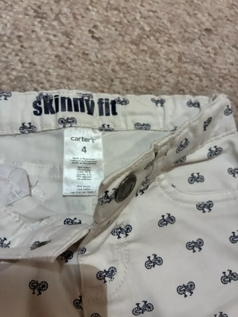Pack de 2 pantalones niña, T5, como nuevos - 4