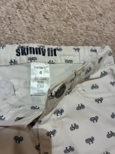 Pack de 2 pantalones niña, T5, como nuevos - miniatura 4