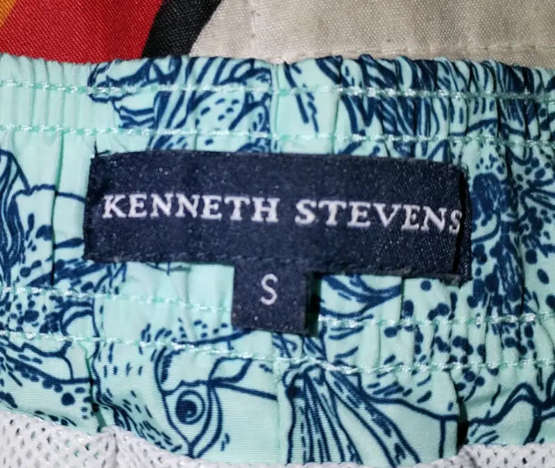 Short de baño estampado tropical para hombre - 3