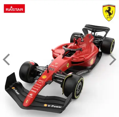 Auto a control remoto Ferrari F1 rojo con mando - miniatura 2