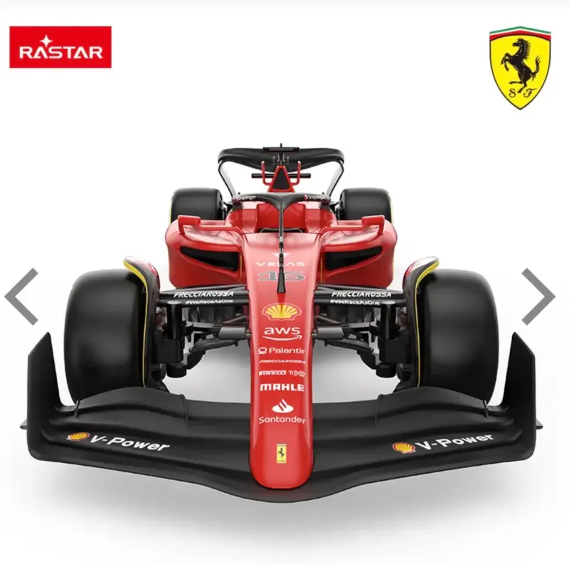 Auto a control remoto Ferrari F1 rojo con mando - 5