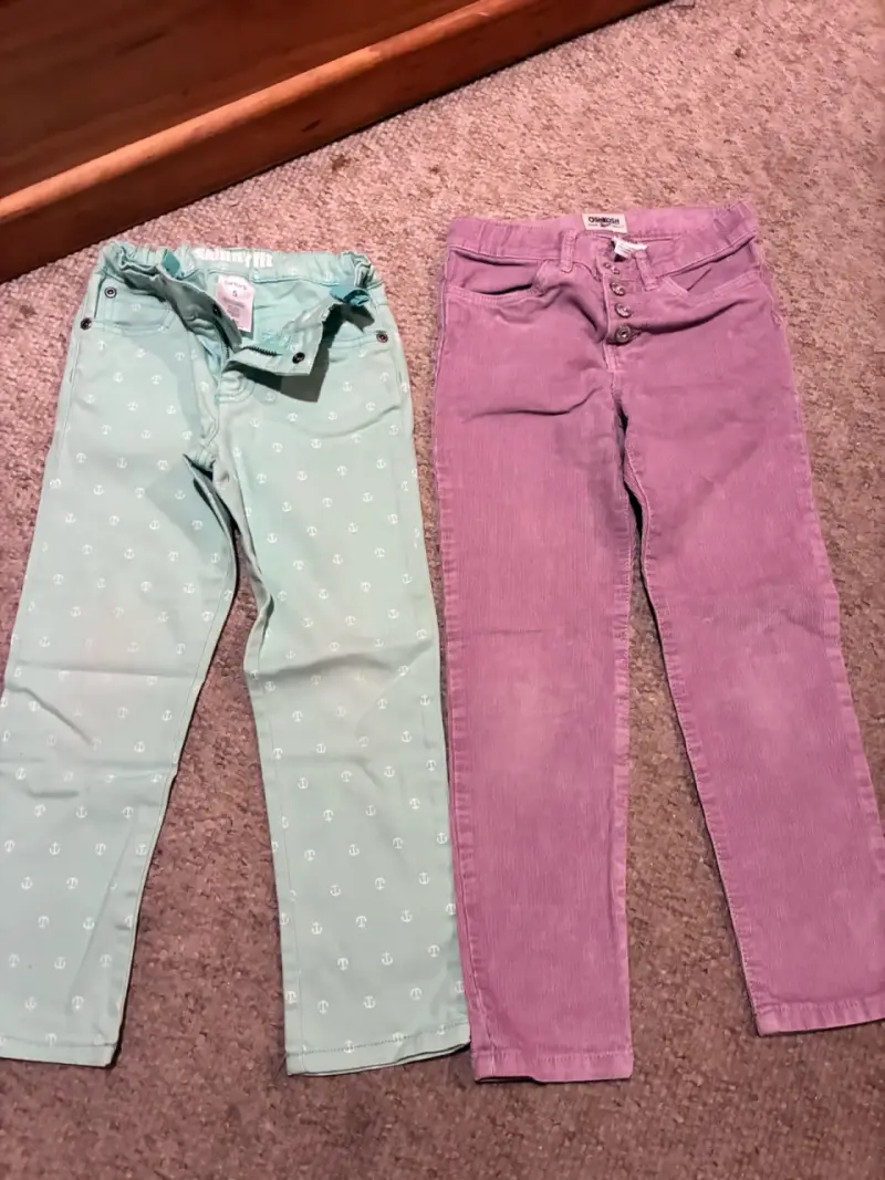 2 Pantalones de niña T5 y T6 - 1