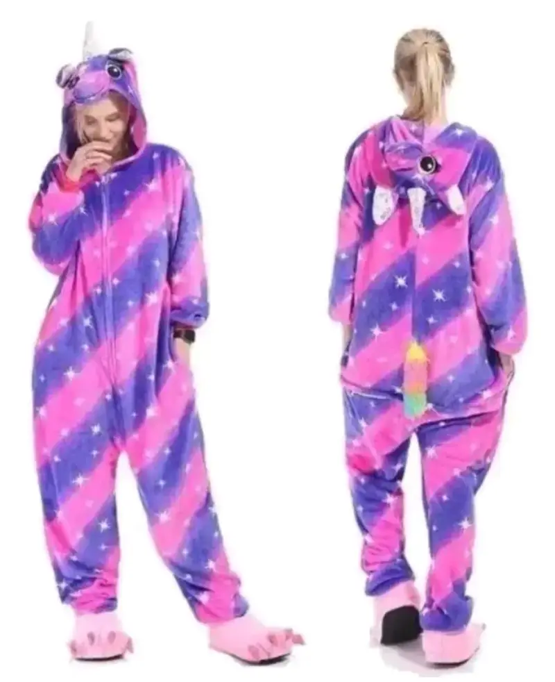 Pijama enterizo unicornio para adulto - 1