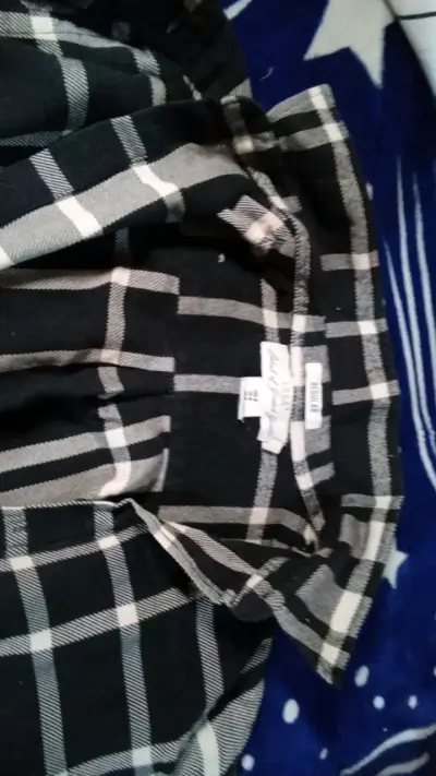Camisa de franela a cuadros para hombre - miniatura 2