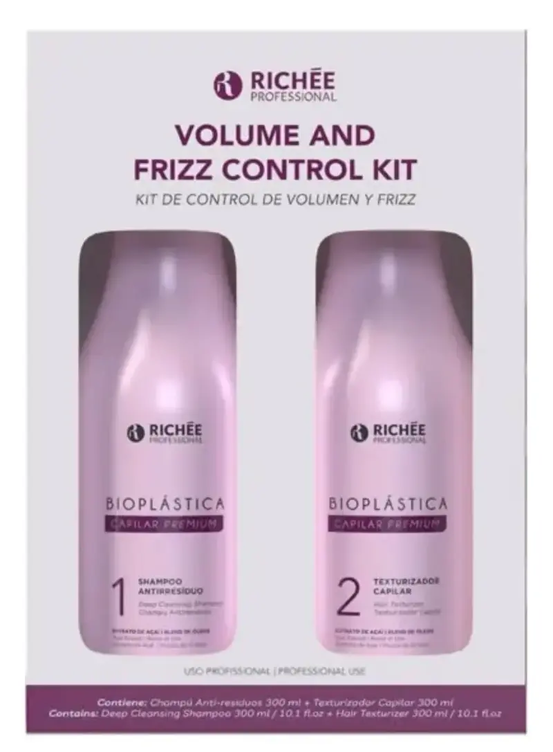 Kit de Control de Volumen y Frizz Richée Professional - 4