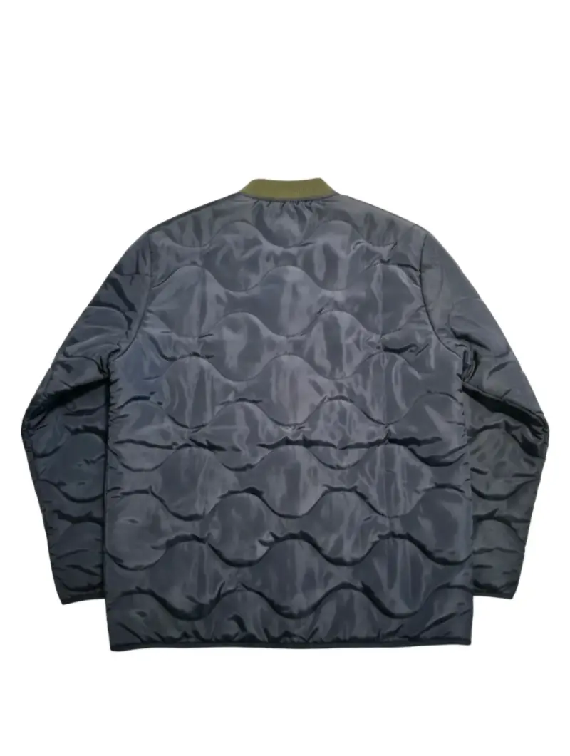 Chaqueta acolchada azul marino para hombre - 2