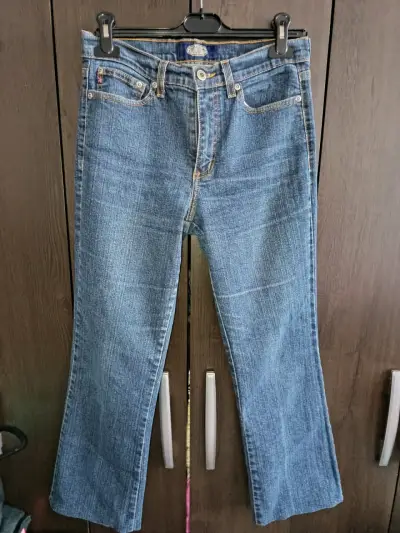 Jeans tiro bajo mujer - miniatura 1