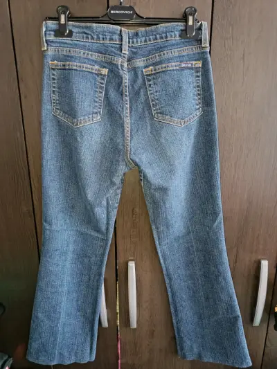 Jeans tiro bajo mujer - miniatura 2