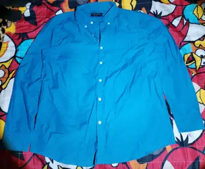 Camisa Hombre Azul Turquesa - miniatura 1