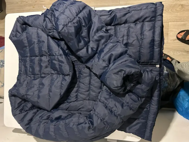 Parka azul marino - 1