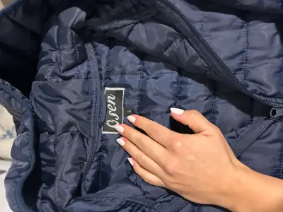 Parka azul marino - miniatura 2