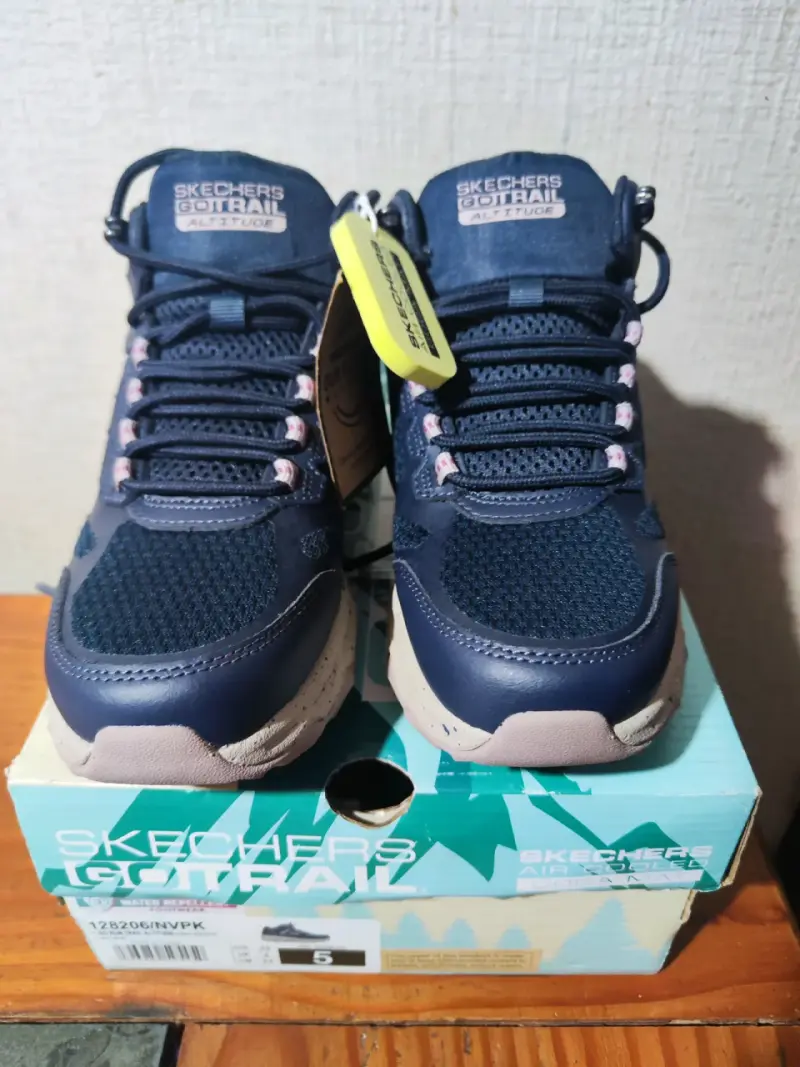 Zapatillas Skechers GoTrail Altitude Mujer Azul - 1