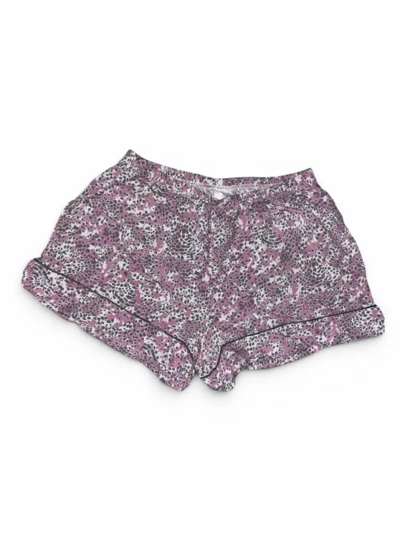 Pijama corto print rosa - 2