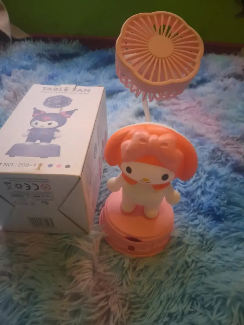 Ventilador de mesa My Melody rosa
