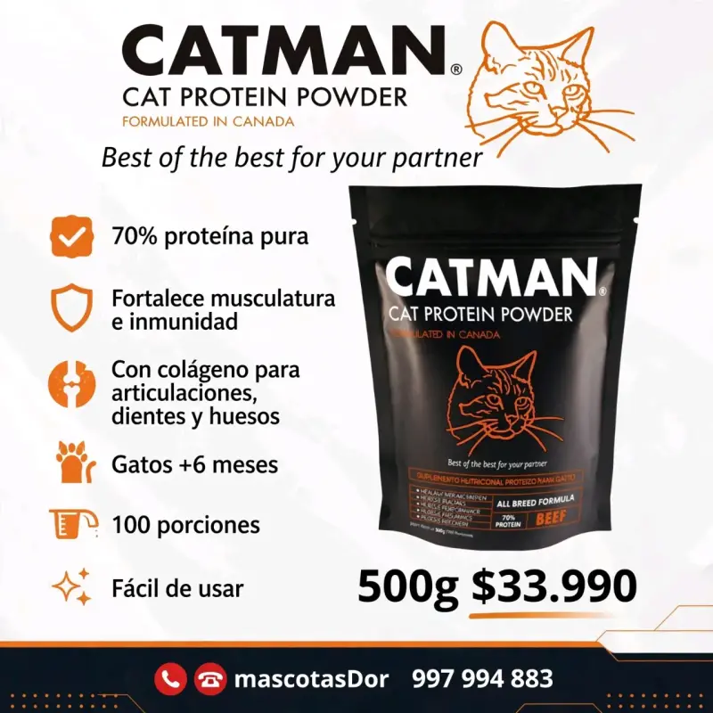 Proteína para perros Dogman sabor carne de res - 2