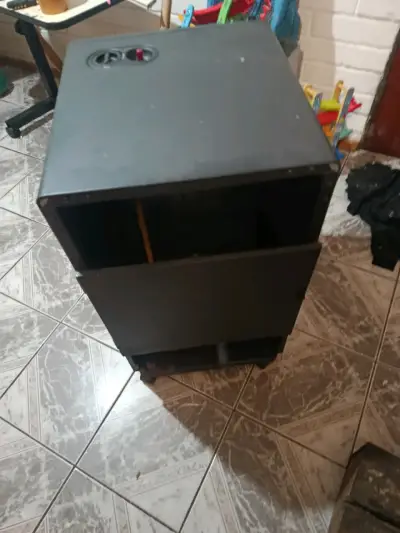 Estufa a gas portátil con ruedas - miniatura 1