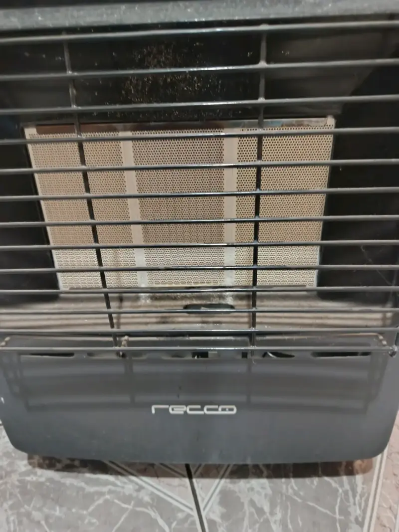Estufa a gas portátil con ruedas - 2