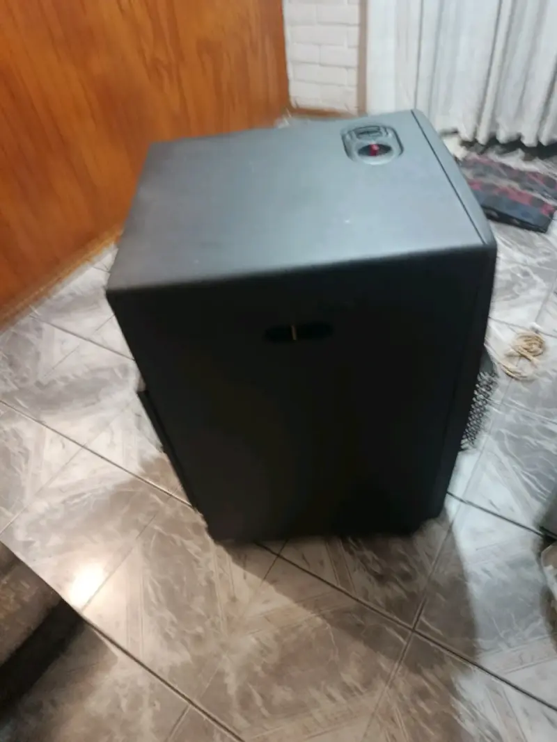 Estufa a gas portátil con ruedas - 3