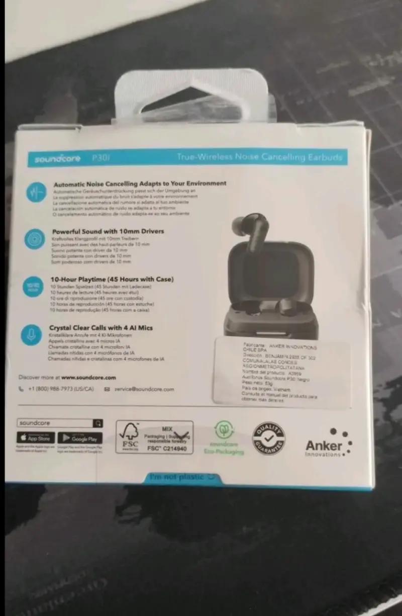 Audífonos Soundcore P30i - 2