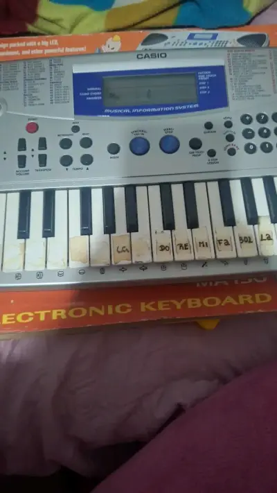 Teclado Casio MA-150 funcionando + caja original - miniatura 2