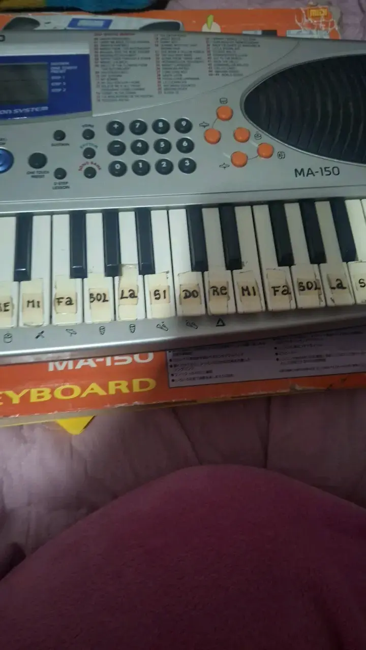 Teclado Casio MA-150 funcionando + caja original - 4
