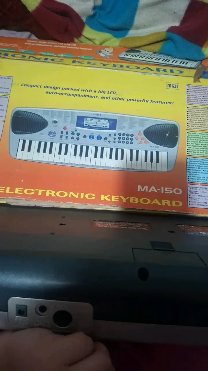 Teclado Casio MA-150 funcionando + caja original - 5