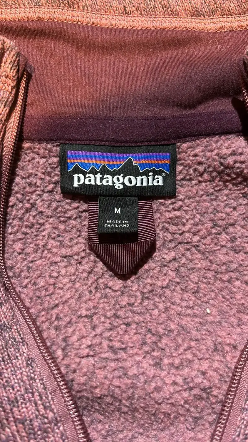 Polar Mujer Patagonia Better Sweater 1/4-Zip Violeta - 3