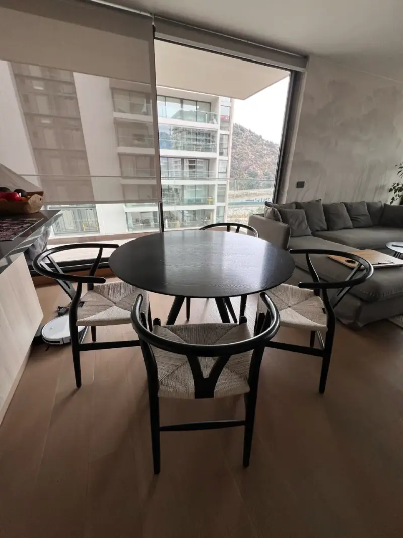 Comedor redondo + sillas - 1