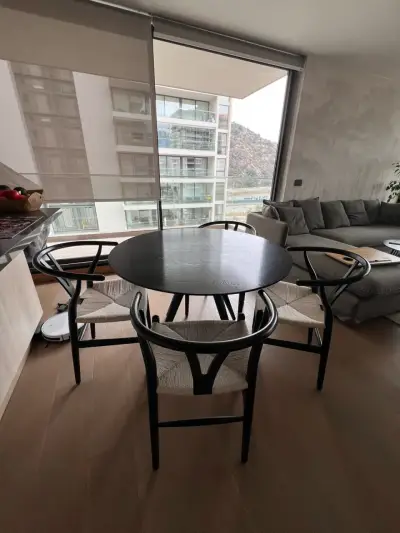 Comedor redondo + sillas - miniatura 1