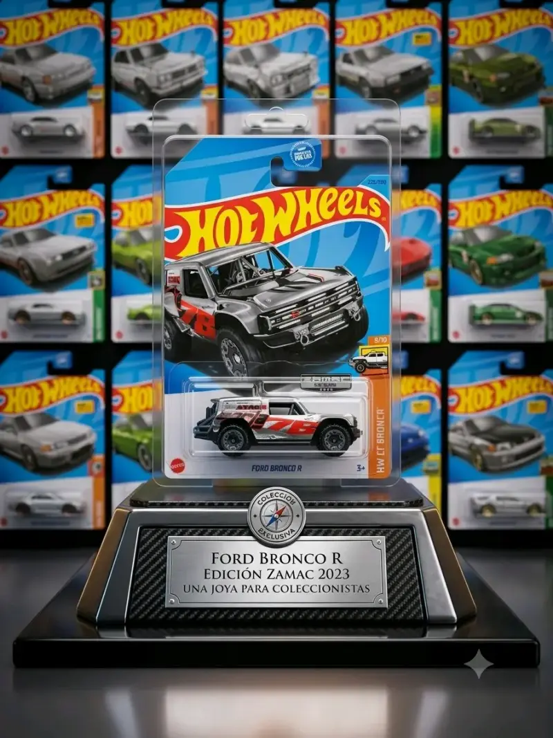 Hot Wheels Ford Bronco R Edición Zamac 2023 - 1